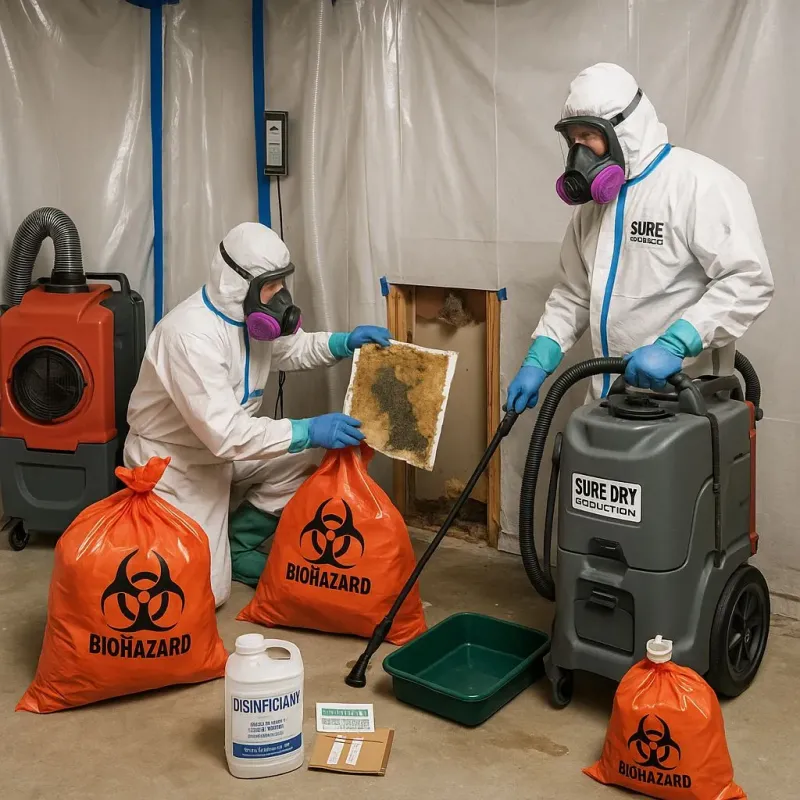 Contaminated Water Handling Protocols process in Waupaca County, WI