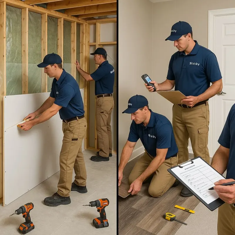 Repairs and Reconstruction process in Waupaca County, WI